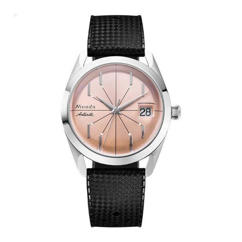 Antarctic Spider Salmon Watch 32042A - Nivada Grenchen