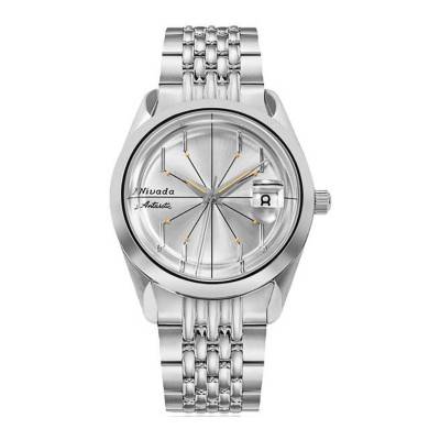 Antarctic Spider Silver Watch 32023A04 - Nivada Grenchen