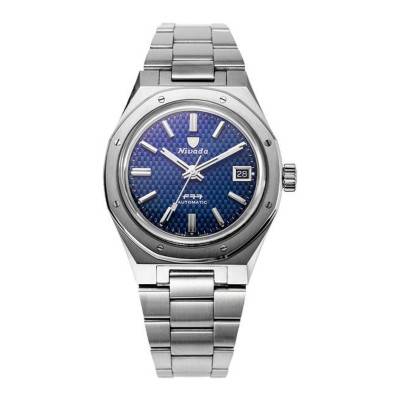 Watch F77 Blue With Date 69001A77 - Nivada Grenchen