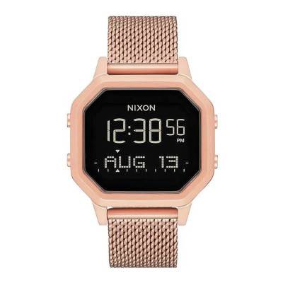 Rose Gold Siren Milanese Mesh Watch A1272-897-00 - NIXON