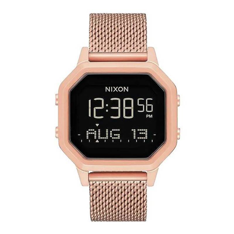 Rose Gold Siren Milanese Mesh Watch A1272-897-00 - NIXON