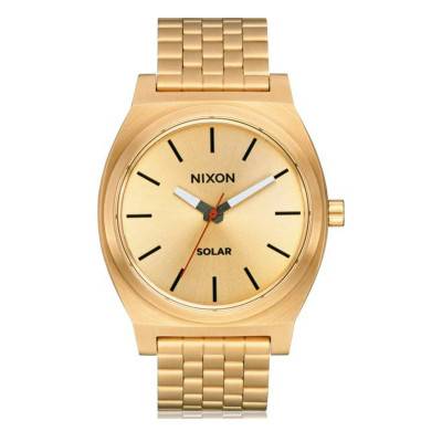 Montre Time Teller Solar All Gold / Black A1369 510-00 - NIXON