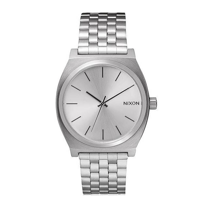 Nixon The Time Teller All Silver Watch A045-1920 - NIXON