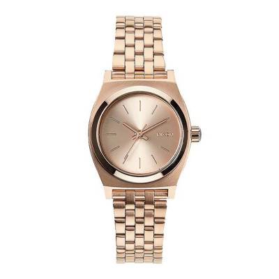 Rose Gold Small Time Teller Watch A399-897-00 - NIXON