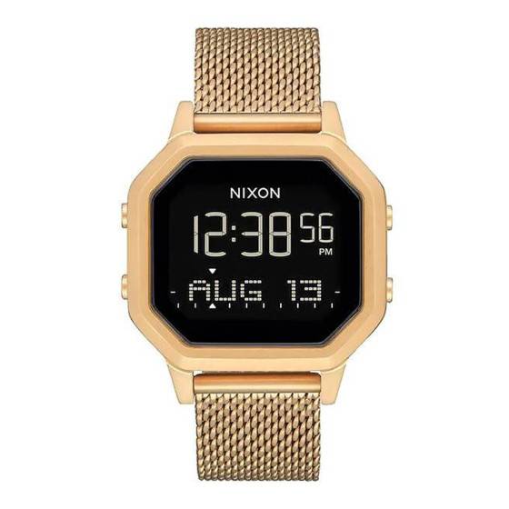 Montre Siren Maille Milanaise Dorée A1272-502-00 - Nixon - Ocarat