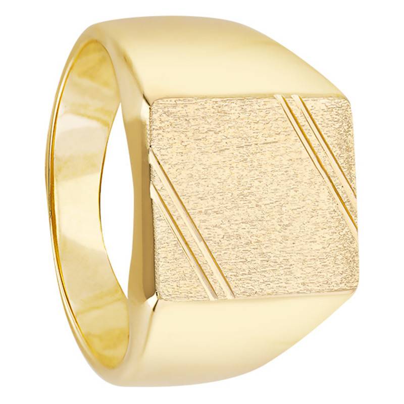 Gold-Plated Signet Ring, 12.50 x 14.50 mm - Imperium