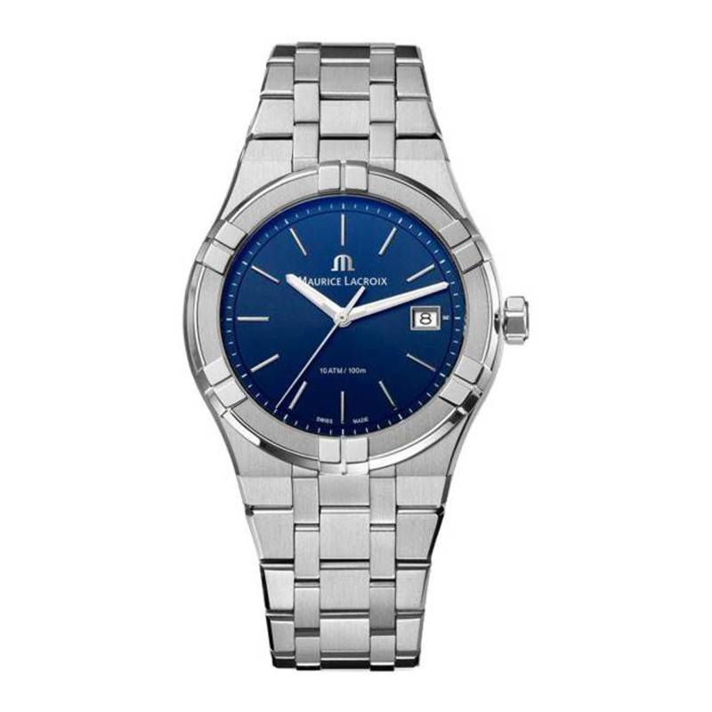 Aikon Quartz Date 40MM Watch AI1108-SS002-430-1 - Maurice Lacroix