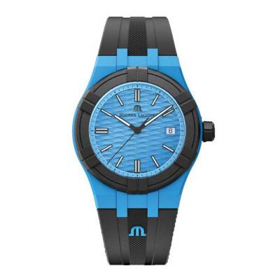 Montre Aikon Tide Date 40mm Bleu AI2008-80080-300-0 - Maurice Lacroix