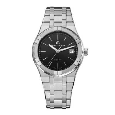 Aikon Quartz Date 40mm Watch AI1108-SS002-330-1 - Maurice Lacroix