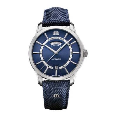 Montre Pontos Day Date 41 mm PT6358-SS004-431-4 - Maurice Lacroix