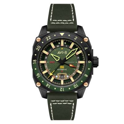 Montre Hawker Hunter Atlas GMT Automatic AV-4122-03 - Avi-8