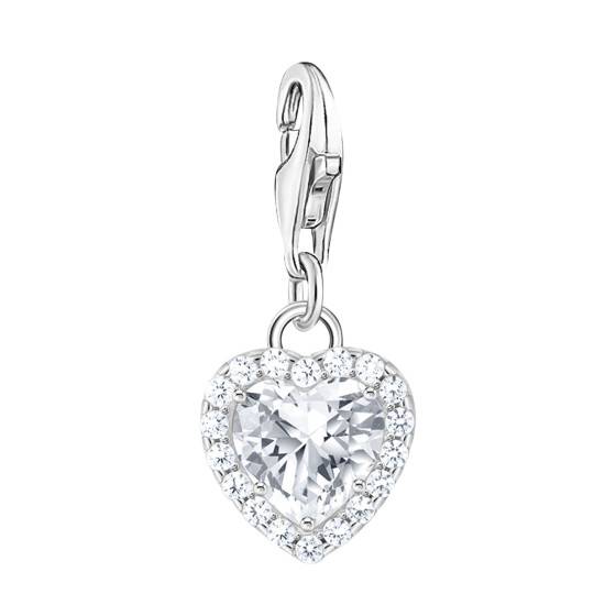 Collier Cœur LOVE Plaqué Or 18 Carats et Zirconiums