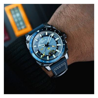 Montre Hawker Hunter Atlas GMT Automatic AV-4122-05 - Avi-8