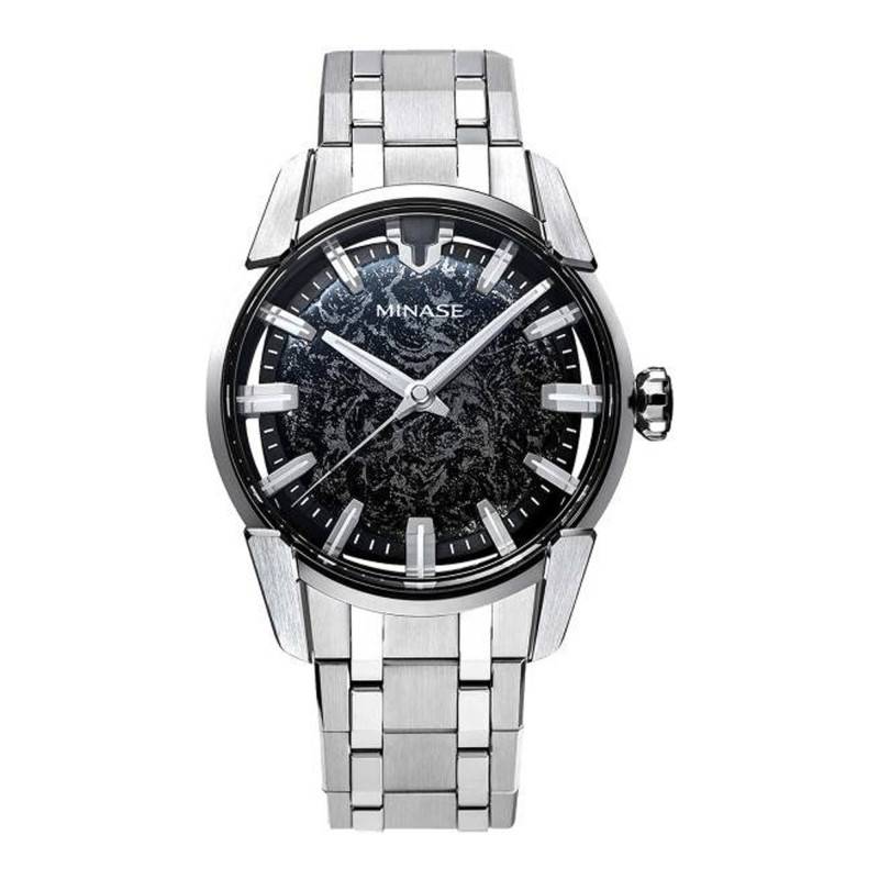 Divido Shibo-Urushi Metallic Haze 14-M01KA2-SSB Watch - Minase
