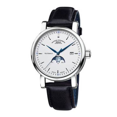 Montre Teutonia IV Mondphase M1-44-05-LB - Mühle Glashütte