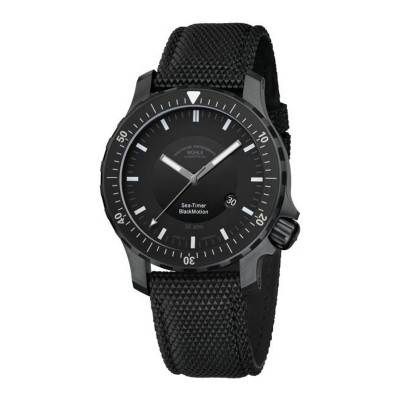 Montre Sea-Timer Blackmotion M1-41-83-CB - Mühle Glashütte