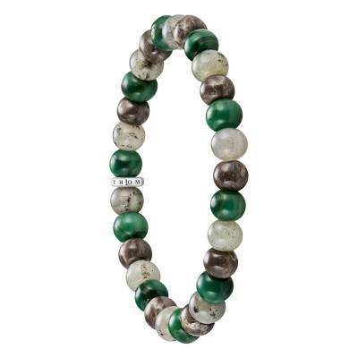 925 Silver & Multicolor Bead Rebel Bracelet, 17 cm to 21 cm - A2196-503-6 - Thomas Sabo