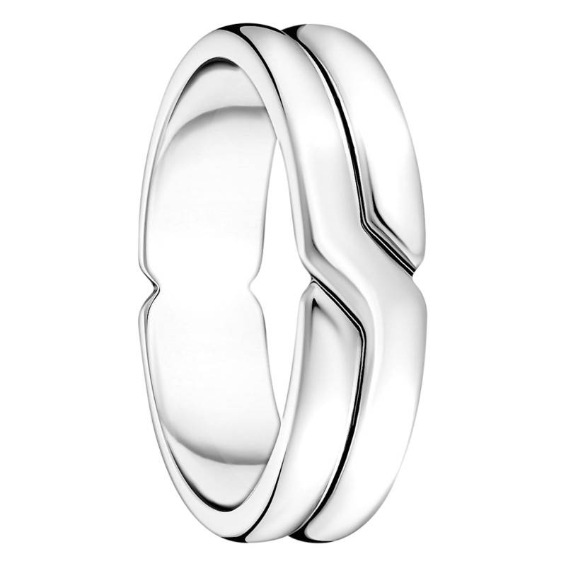 Rebel 925 Silver Crossover Ring - TR2492-001-21 - Thomas Sabo