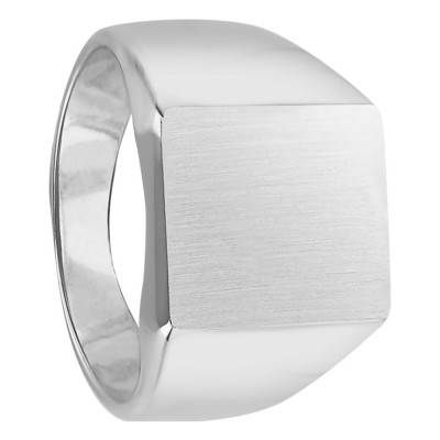 925 Silver Signet Ring, 12 x 15 mm - Imperium