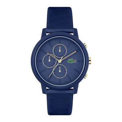 Montre Lacoste.12.12 Chrono Bleue Dorée 2011248 - Lacoste