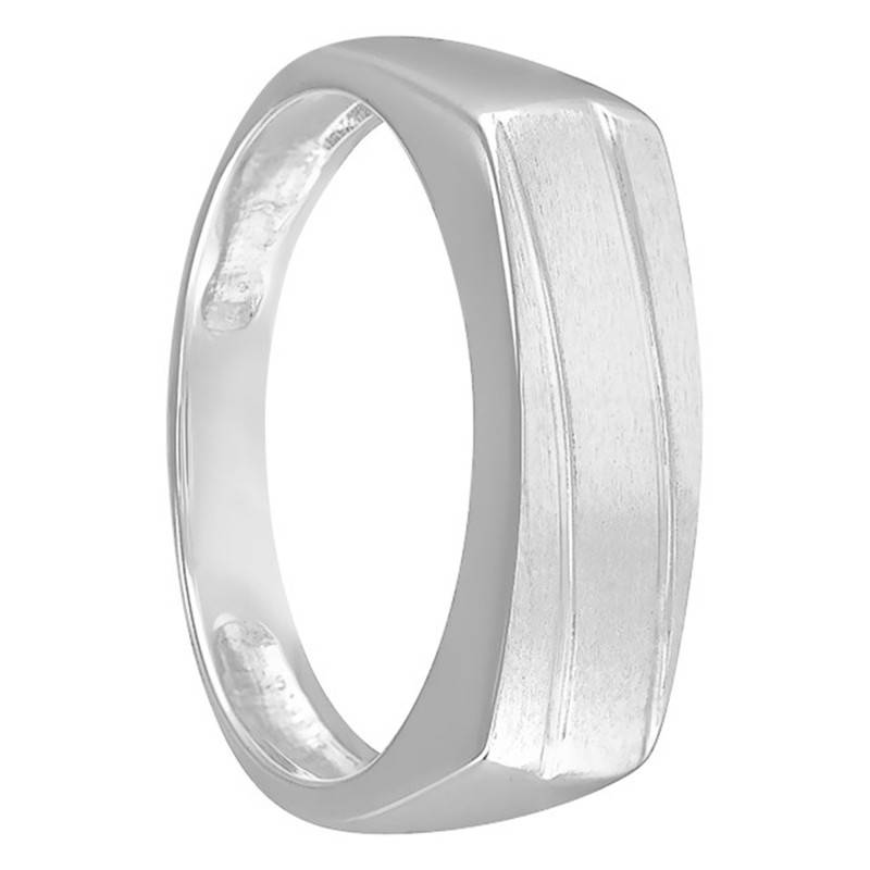 925 Silver Rectangular Signet Ring - Imperium