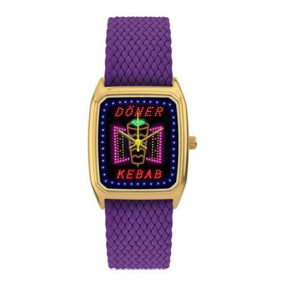 Montre Signature Paristanbul Perlon Violet - LAPS