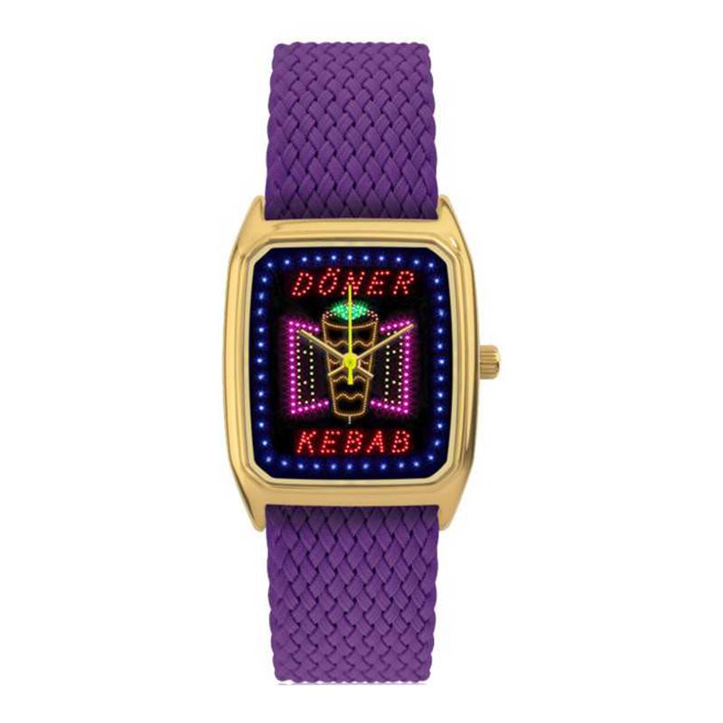 Signature Paristanbul Violet Perlon Watch - LAPS