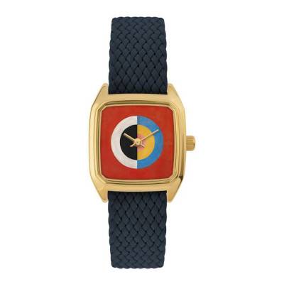 Prima The Swan Midnight Blue Perlon Watch - LAPS