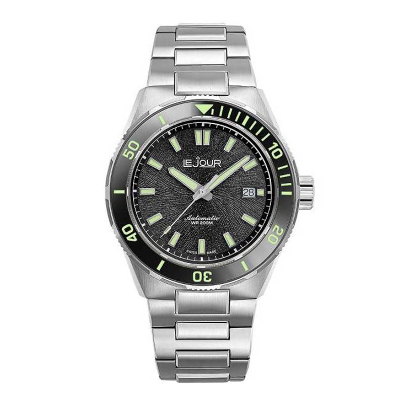 Black Coral Diver Watch LJ-CD-001 - Le Jour