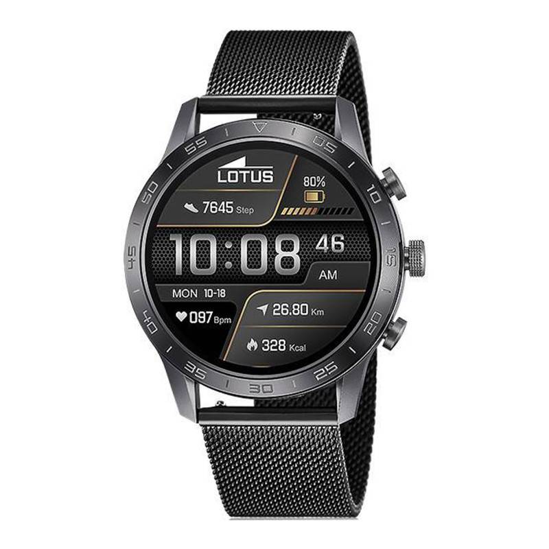 Black Smartwatch 50048/1 - Lotus