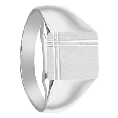 925 Silver Signet Ring, 9 x 10.50 mm - Imperium