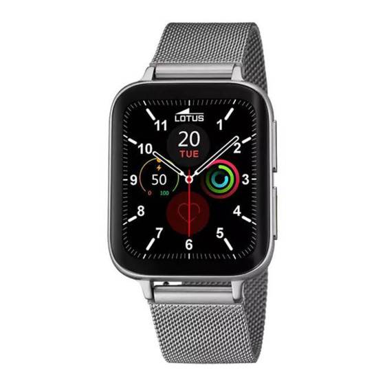 SMARTWATCH LOTUS SMARTIME CORREA DE PIEL HOMBRE 50012/2