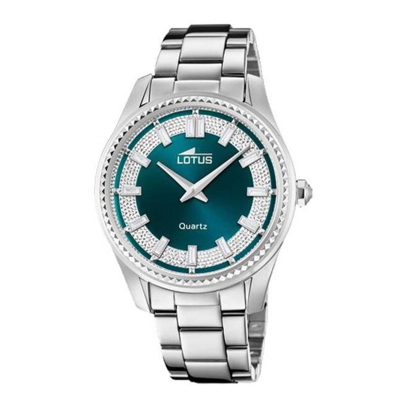 Pine Green Bliss Watch 18898/3 - Lotus