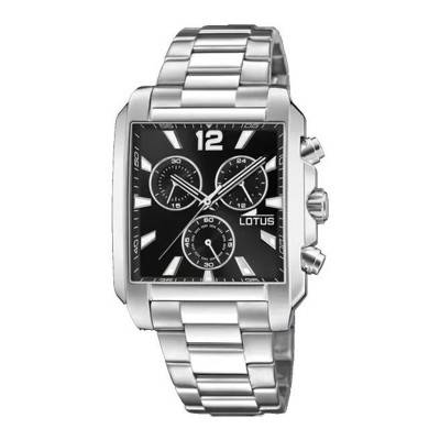 Montre Chrono Noire 18850/4 - Lotus