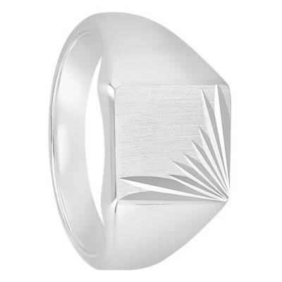 925 Silver Signet Ring, 9.50 x 10.50 mm - Imperium