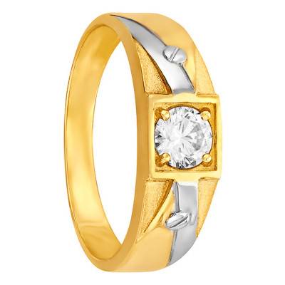 750/1000 Yellow Gold Square Signet Ring, 6.50 x 6.50 mm - Imperium