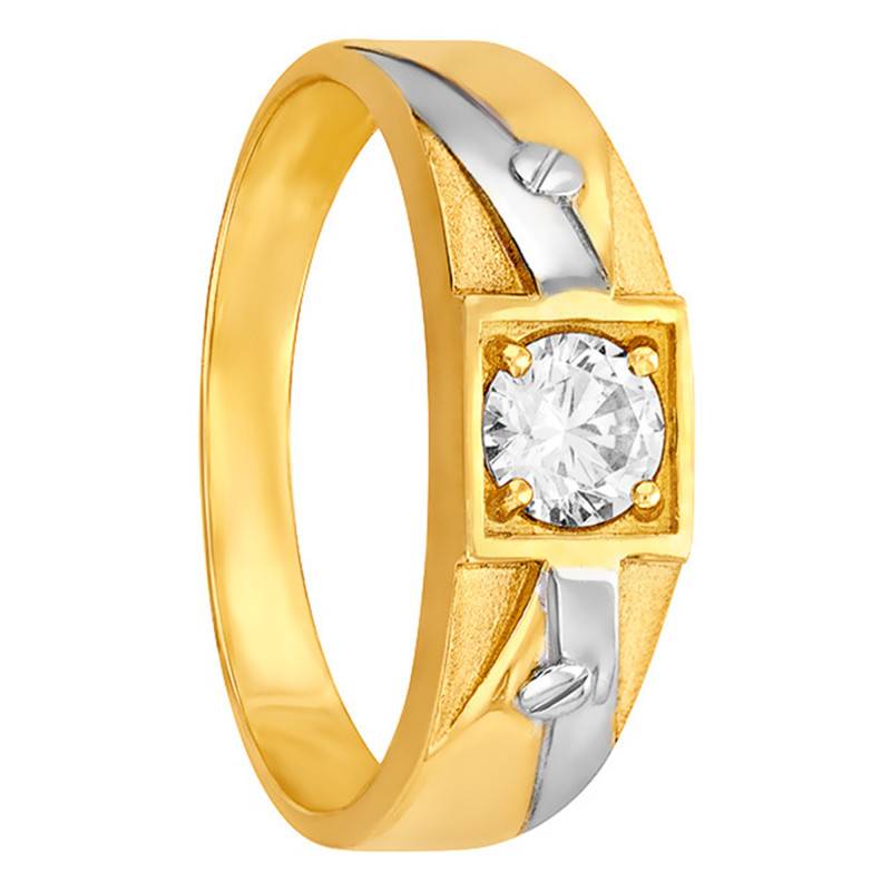750/1000 Yellow Gold Square Signet Ring, 6.50 x 6.50 mm - Imperium