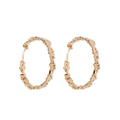 Créoles Romane Plaqué Or, Diamètre 31 mm - Ana & Cha
