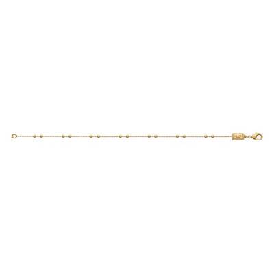 "Cesarine Yellow Gold-Plated Necklace (3-Micron 750), 45cm" - Ana & Cha