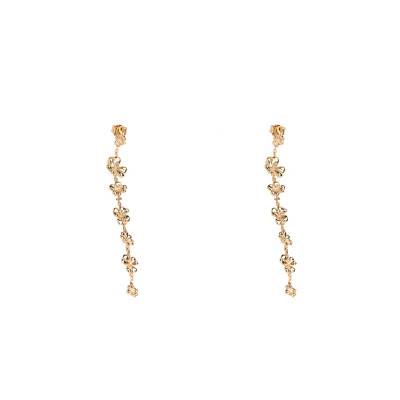 Boucles d'oreilles Romane plaqué or - Ana & Cha