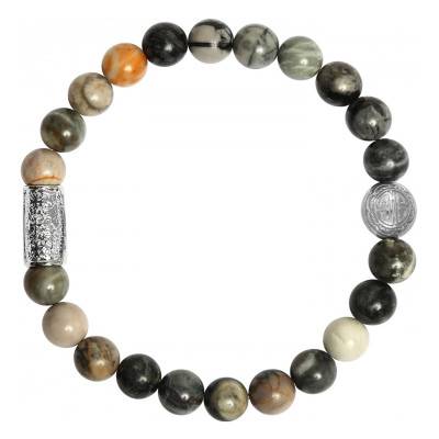 Picasso Stone and Buddha Bracelet - Lauren Steven