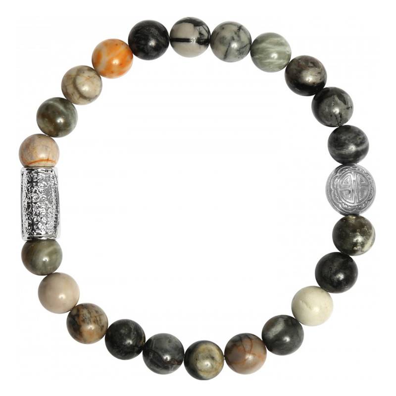 Picasso Stone and Buddha Bracelet - Lauren Steven