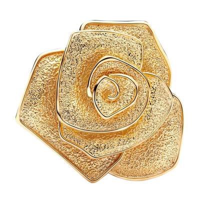 Charm Surdimensionné Rose Eclose Doré - Pandora