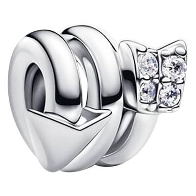 925 Silver Twisted Arrow Charm - Pandora