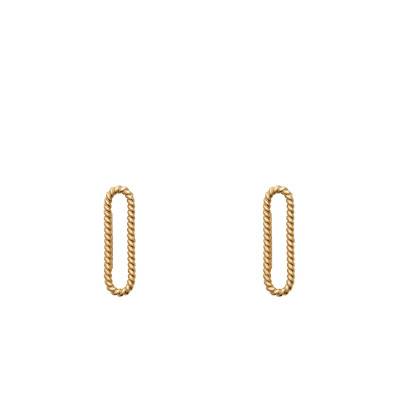 Boucles d'oreilles Marine plaqué or - Ana & Cha