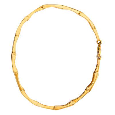 Bracelet Laly Or Jaune 750 & Diamants, Longueur 16,50 cm - Ancelys