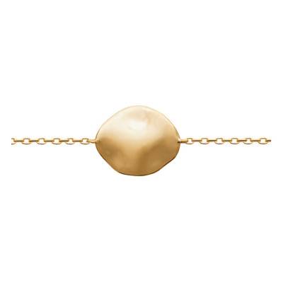 Colette Yellow Gold-Plated Bracelet, Length 18 cm - Ana & Cha