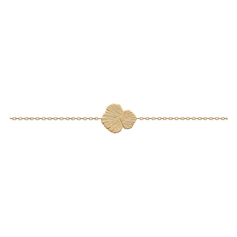 Yellow Gold-Plated Louise Bracelet 18 cm - Ana & Cha