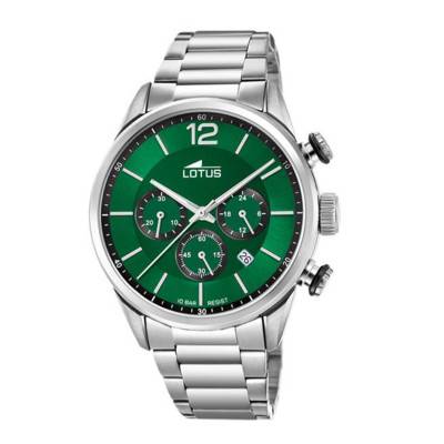 Montre Chrono Verte 18688/4 - Lotus