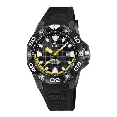 Montre Diver Black 18928/2 - Lotus